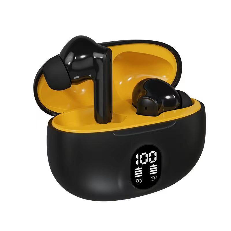 Professional Display Earbuds STEREO 895B Wireless Bluetooth Earbuds | Mic in-Ear Headphones with LED Display | Type C Fast Charging | Bluetooth 5.3 for Android/iPhone