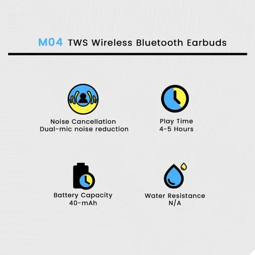 Professional Display Earbuds STEREO 895B Wireless Bluetooth Earbuds | Mic in-Ear Headphones with LED Display | Type C Fast Charging | Bluetooth 5.3 for Android/iPhone