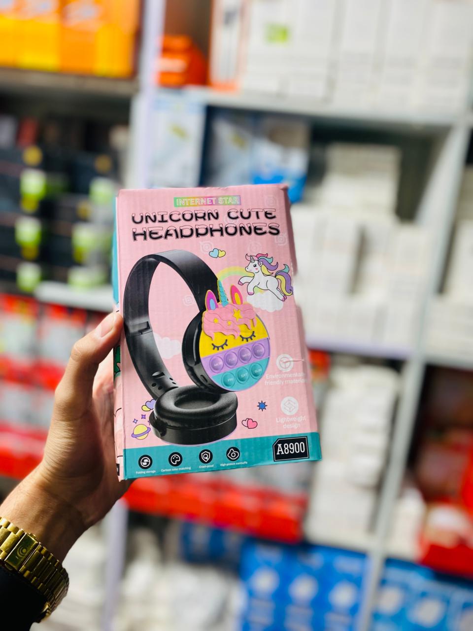 SAMONPOW Kids Bluetooth Headphones – Wireless, Noise-Cancelling, with Microphone | Soft Silicone On-Ear Headphones for School, Travel, Tablet & Phone