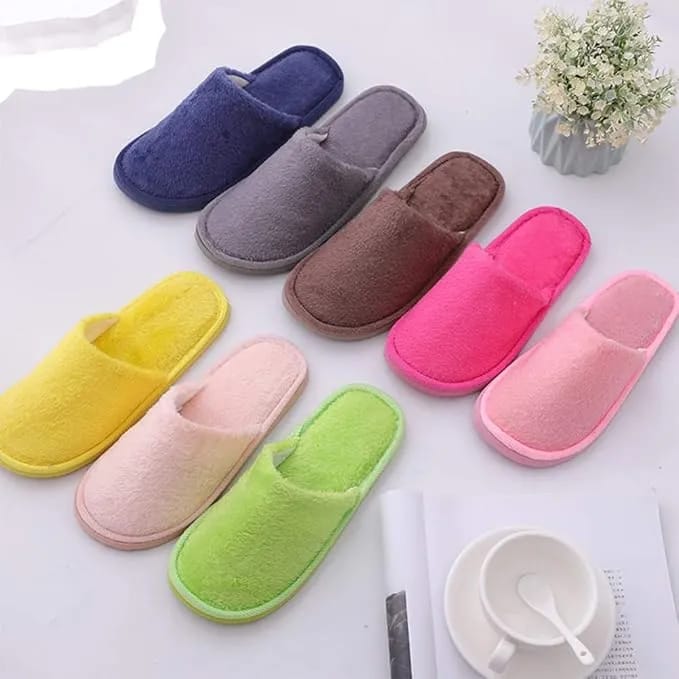 Multi Color Soft Cotton Slippers For Men