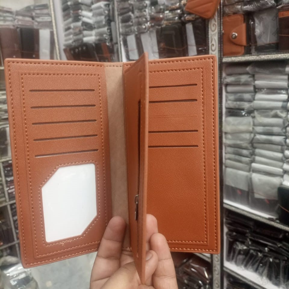 Men’s Quilted Leather Bifold Wallet | Slim & Stylish | Multiple Card Slots | Durable Everyday Accessory | Black